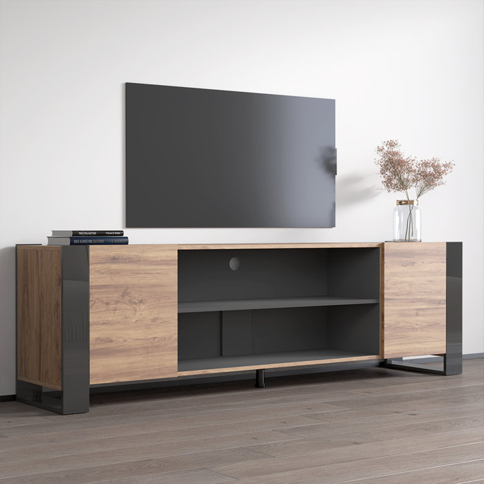 Orren Ellis Rickeisha TV Stand for TVs up to 85" & Reviews Wayfair